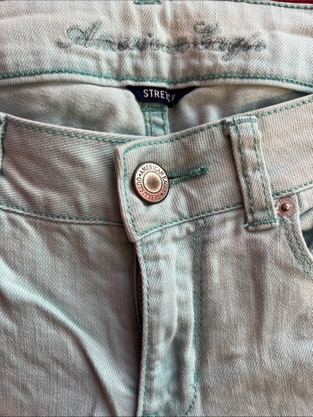 American Eagle Outfitters Women’s Stretch Jeggings - Mint Green